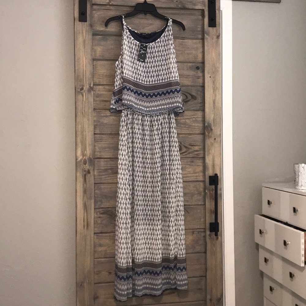 Beautiful Robert Louis Maxi Sun Dress Sz L